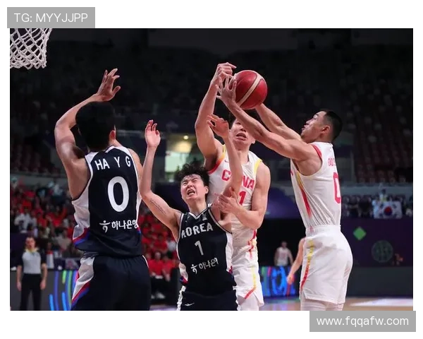 中国男篮强势逆袭击败韩国队挺进亚洲杯四强